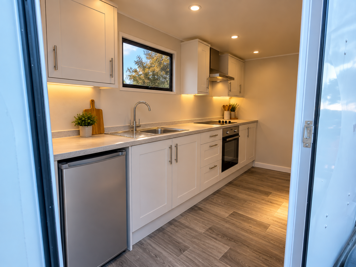 Kitchen Flex worktop and sink